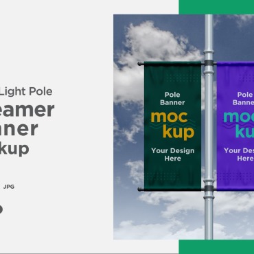 Lamp Post Product Mockups 334458