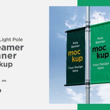 Lamp Post Product Mockups 334459