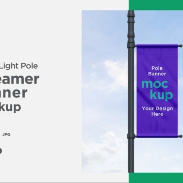 Lamp Post Product Mockups 334460