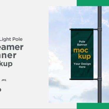 Lamp Post Product Mockups 334475