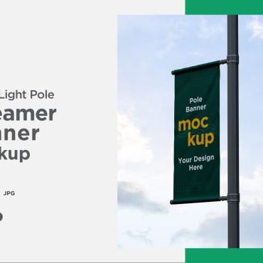 Lamp Post Product Mockups 334476