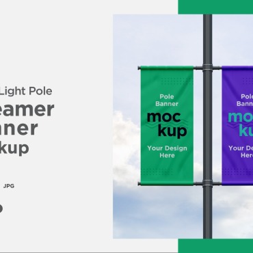 Lamp Post Product Mockups 334478