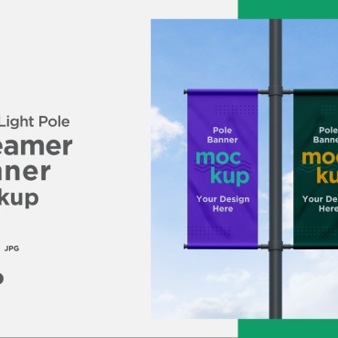 Lamp Post Product Mockups 334484