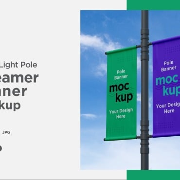 Lamp Post Product Mockups 334496