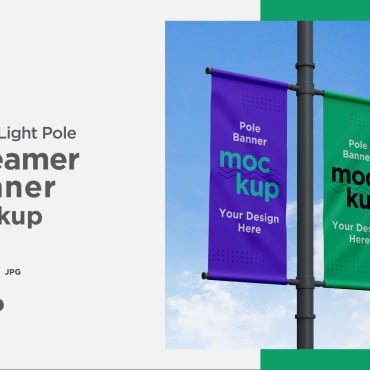 Lamp Post Product Mockups 334507