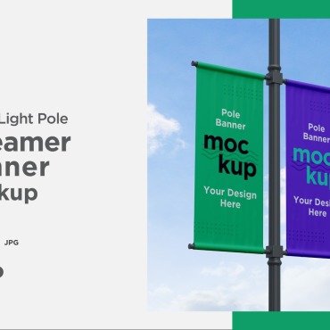 Lamp Post Product Mockups 334513