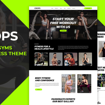 Body Bodybuilder WordPress Themes 334535