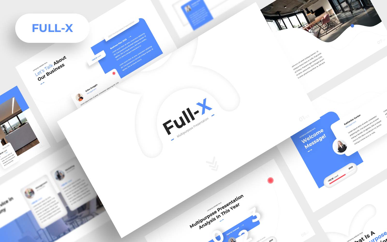 Full-X 2023 - Multipurpose Google Slides Template