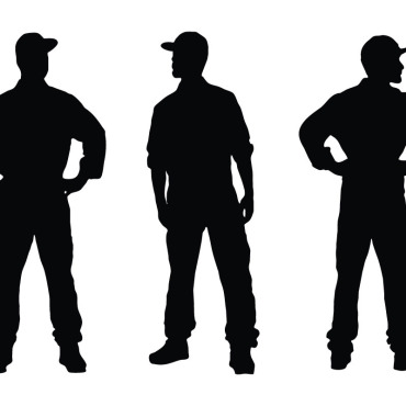 Silhouette Male Illustrations Templates 334732