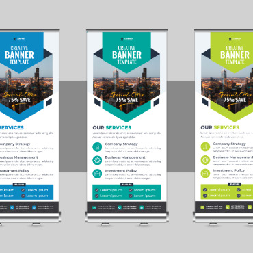 Advertising Banner Corporate Identity 334748