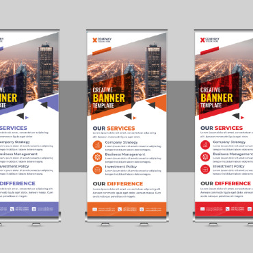 Advertising Banner Corporate Identity 334761