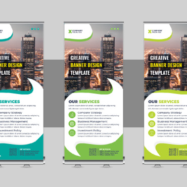 Advertising Banner Corporate Identity 334767