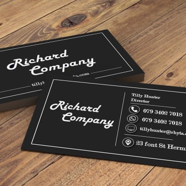 Card Corporate Corporate Identity 334824