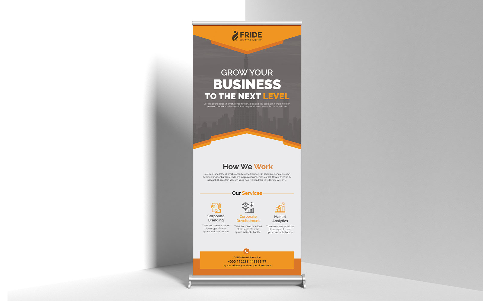 Roll Up Banner-Ready To Print