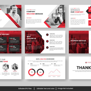 Company Profile Illustrations Templates 334831