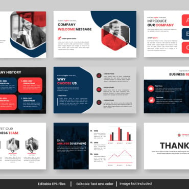 Company Profile Illustrations Templates 334833