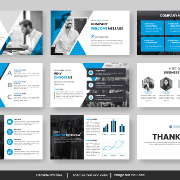 Company Profile Illustrations Templates 334836