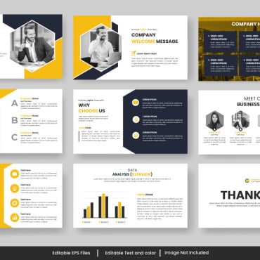 Company Profile Illustrations Templates 334837