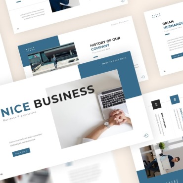 Business Clean Keynote Templates 334933