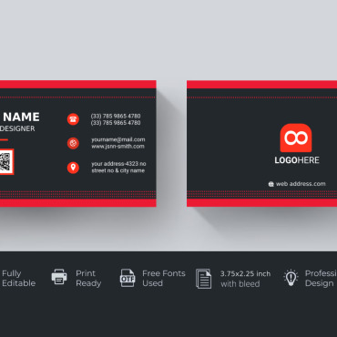 Business Card Corporate Identity 335030