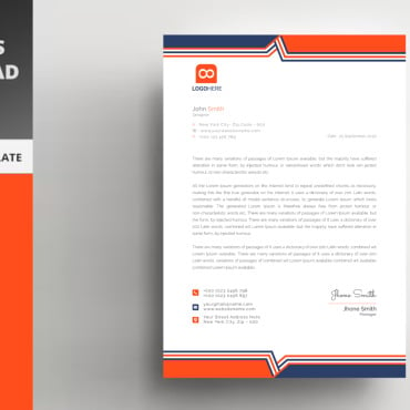 Letterhead Template Corporate Identity 335035