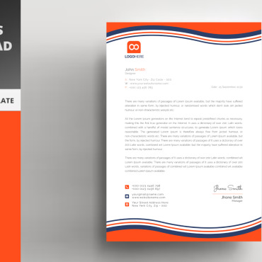 Letterhead Template Corporate Identity 335036