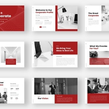 Business Clean Keynote Templates 335085