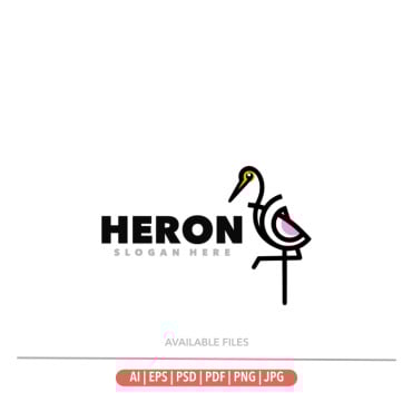 Bird Stork Logo Templates 335132