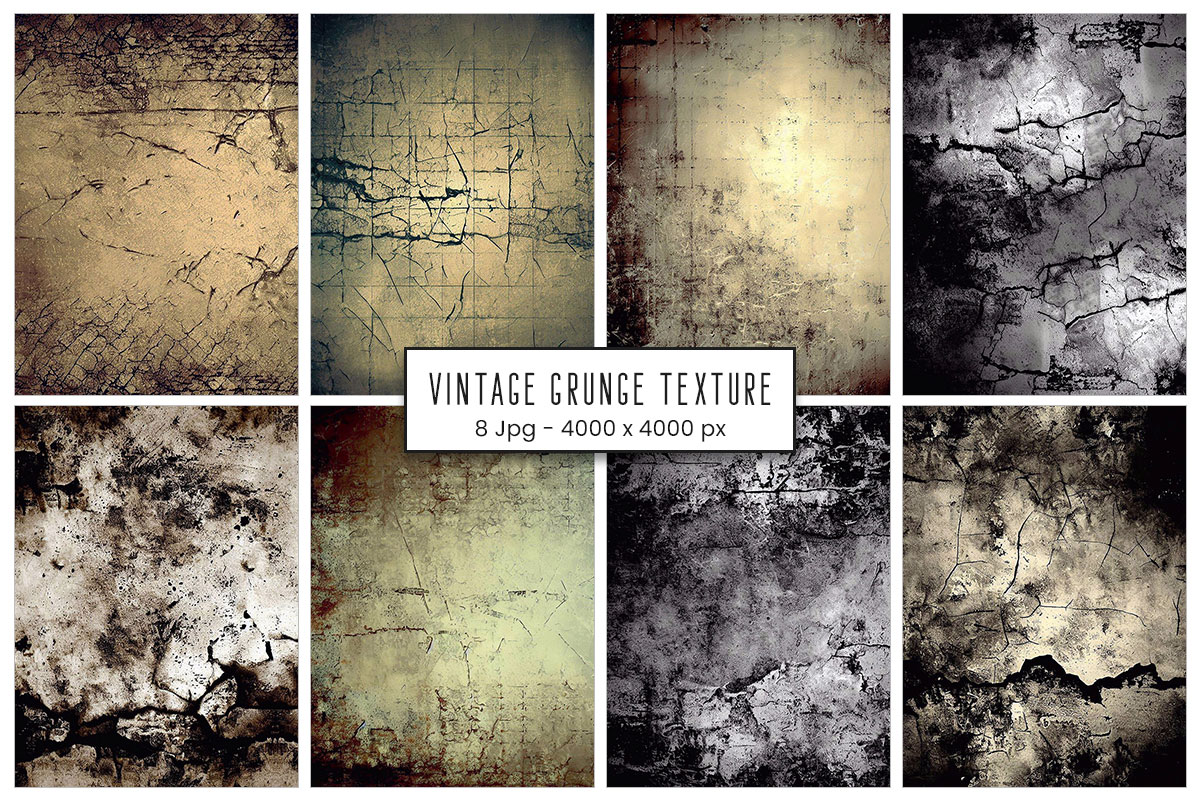 Vintage rough grunge texture background and distressed digital paper