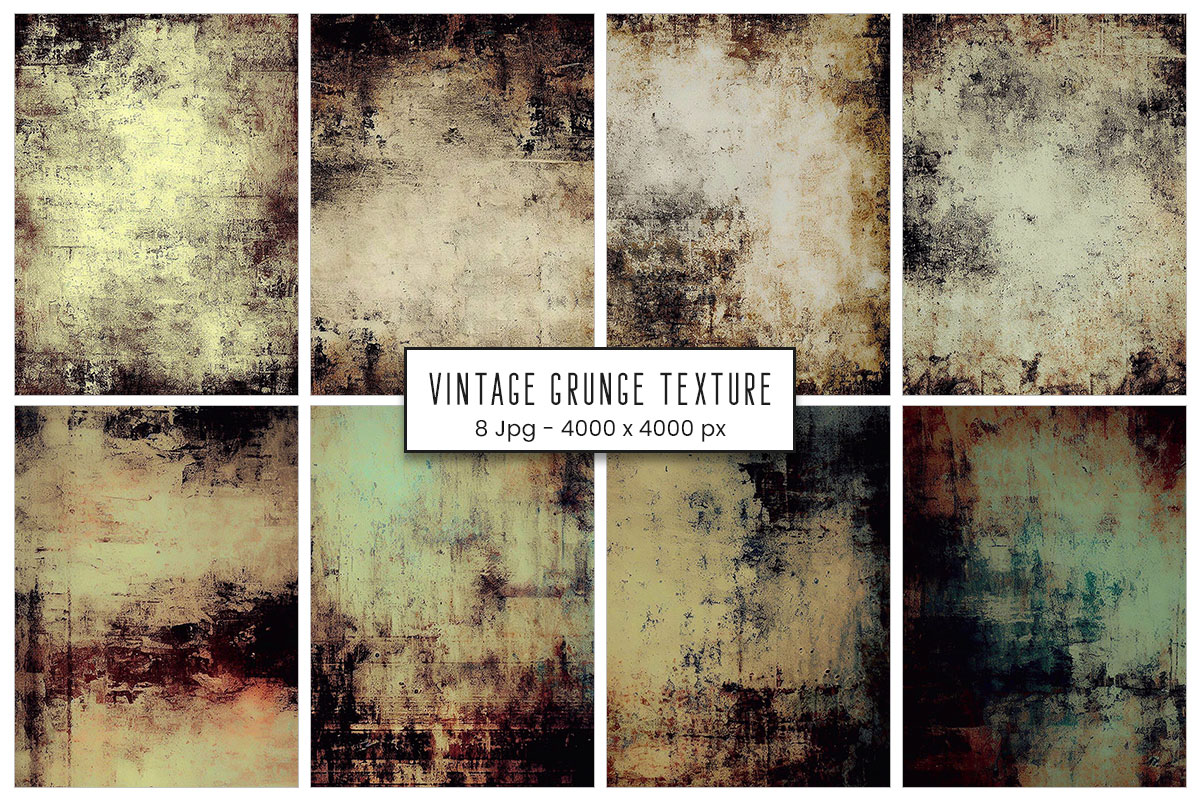 Vintage grunge scratched background, distressed old abstract texture overlays