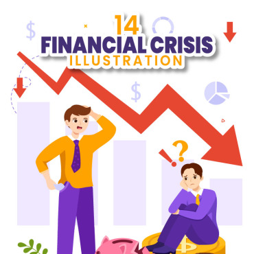 Crisis Cost Illustrations Templates 335183