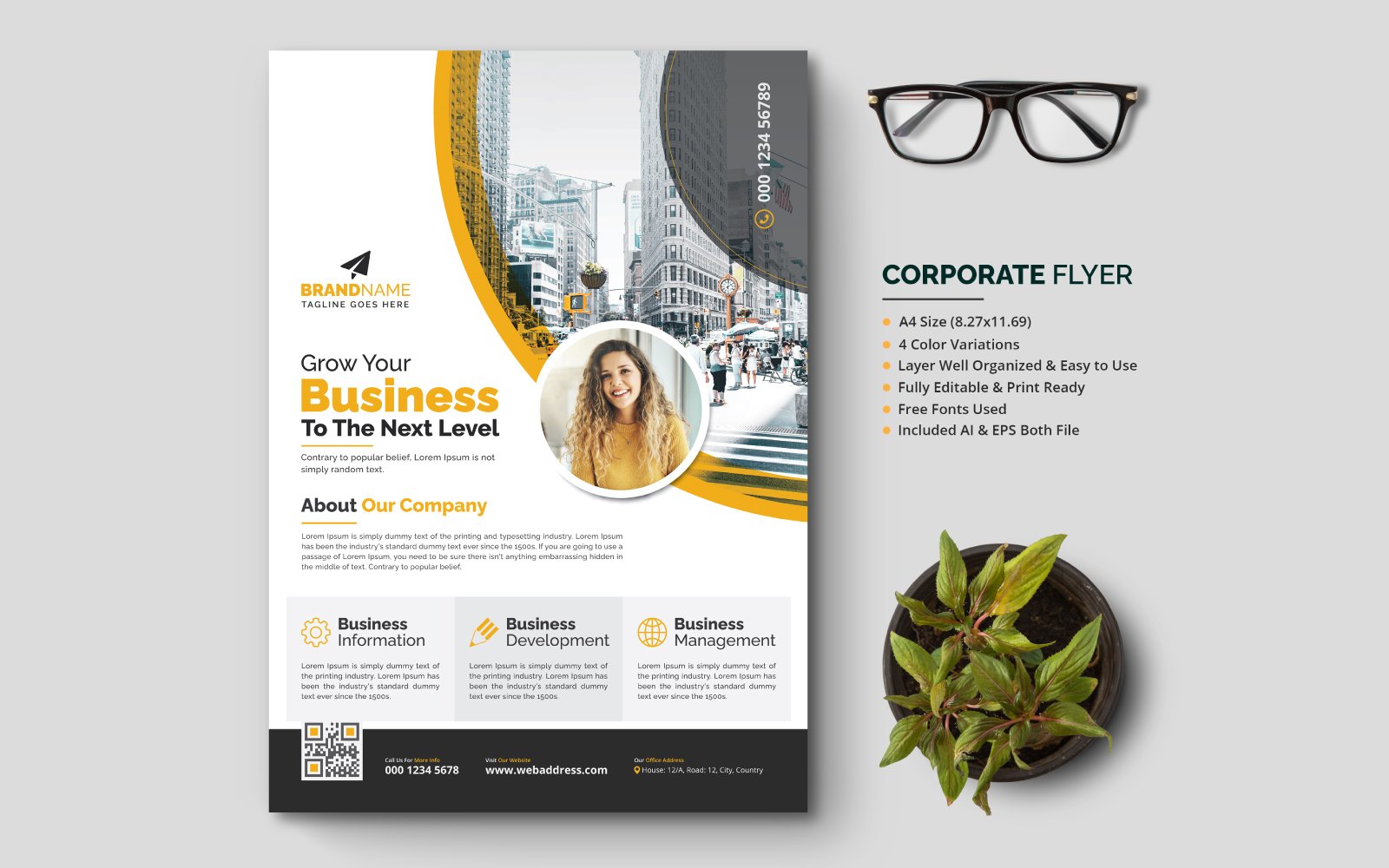 Corporate Flyer Template V4