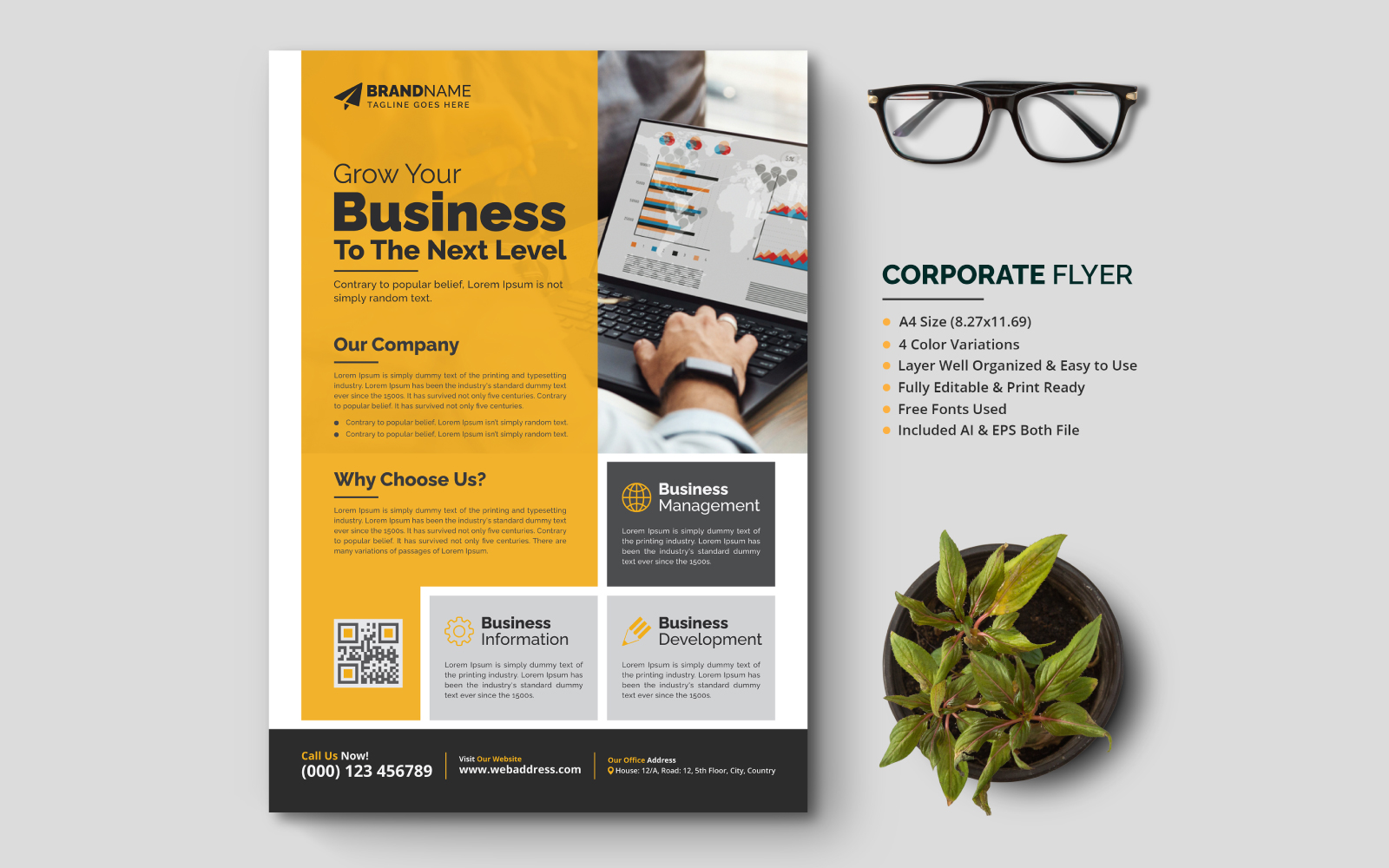 Corporate Flyer Template V7