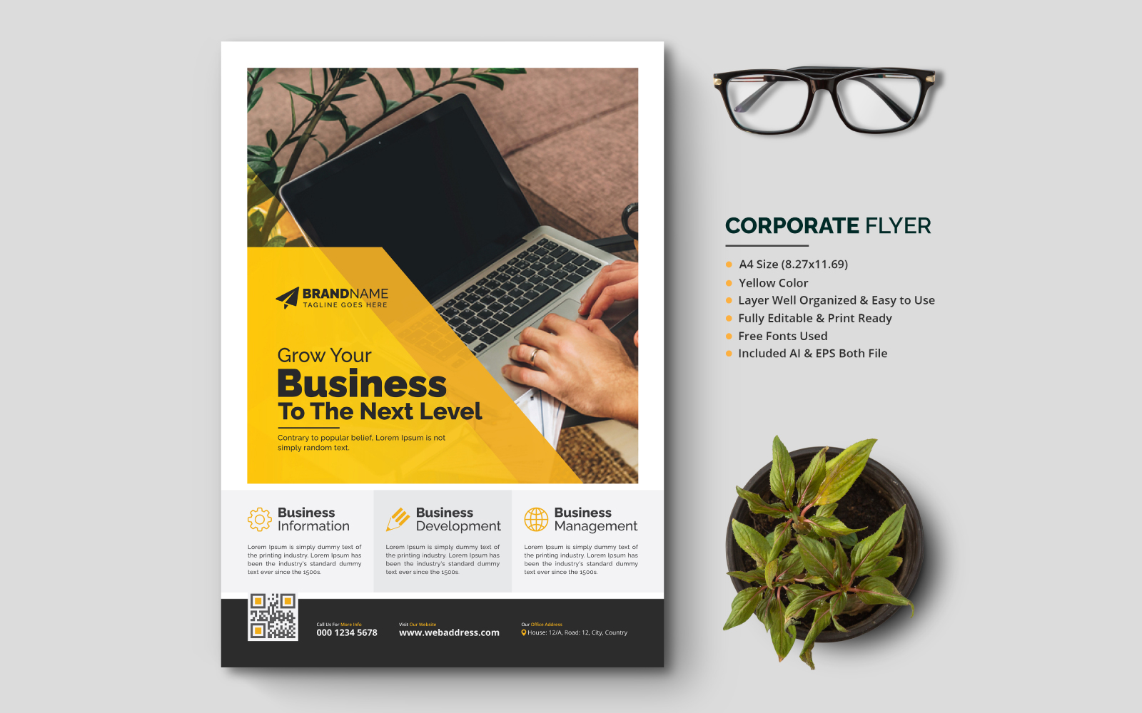 Corporate Flyer Template V8