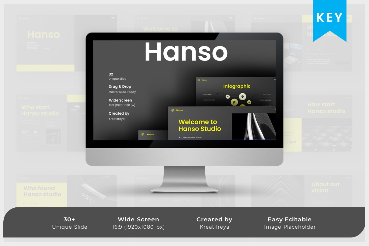 Hanso - Business Keynote Template