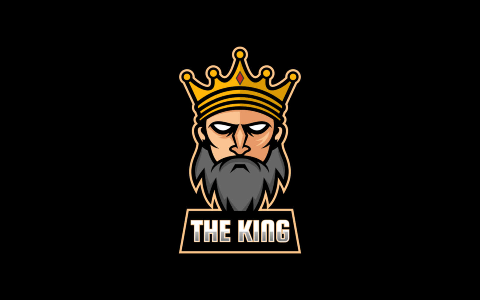 King E-Sport And Sport Logo