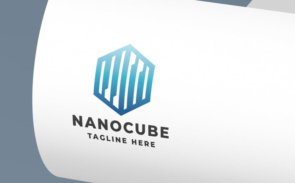 Nano Cube Pro Logo Template