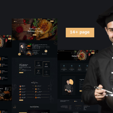 Coffee Reservation Responsive Website Templates 335343