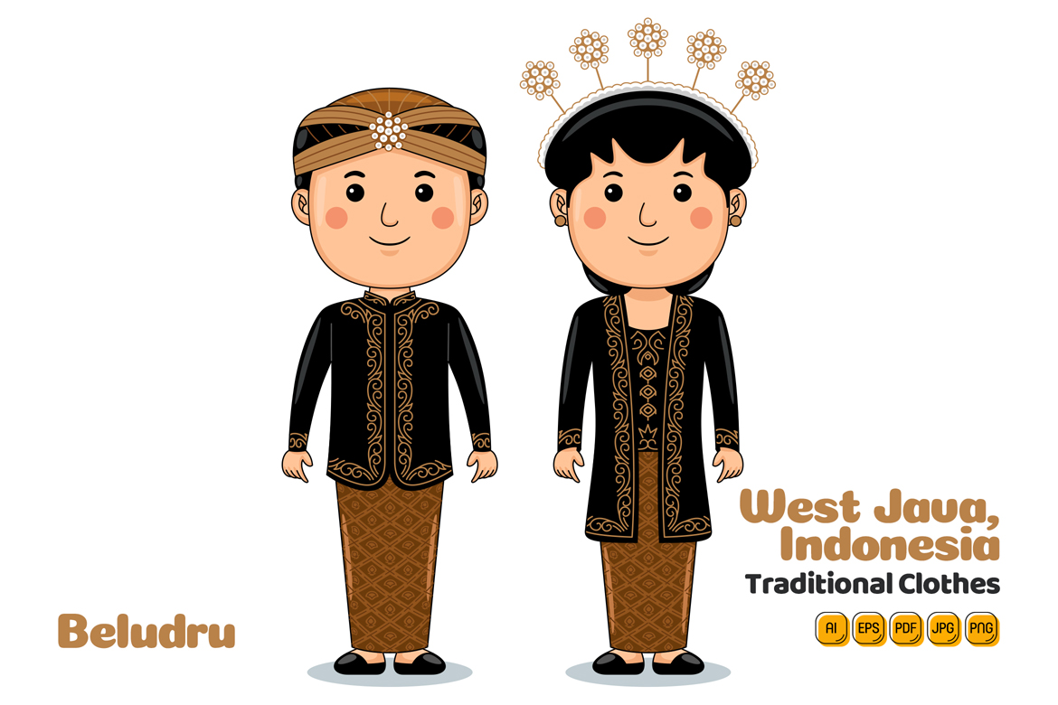 West Java Indonesia Traditional Cloth