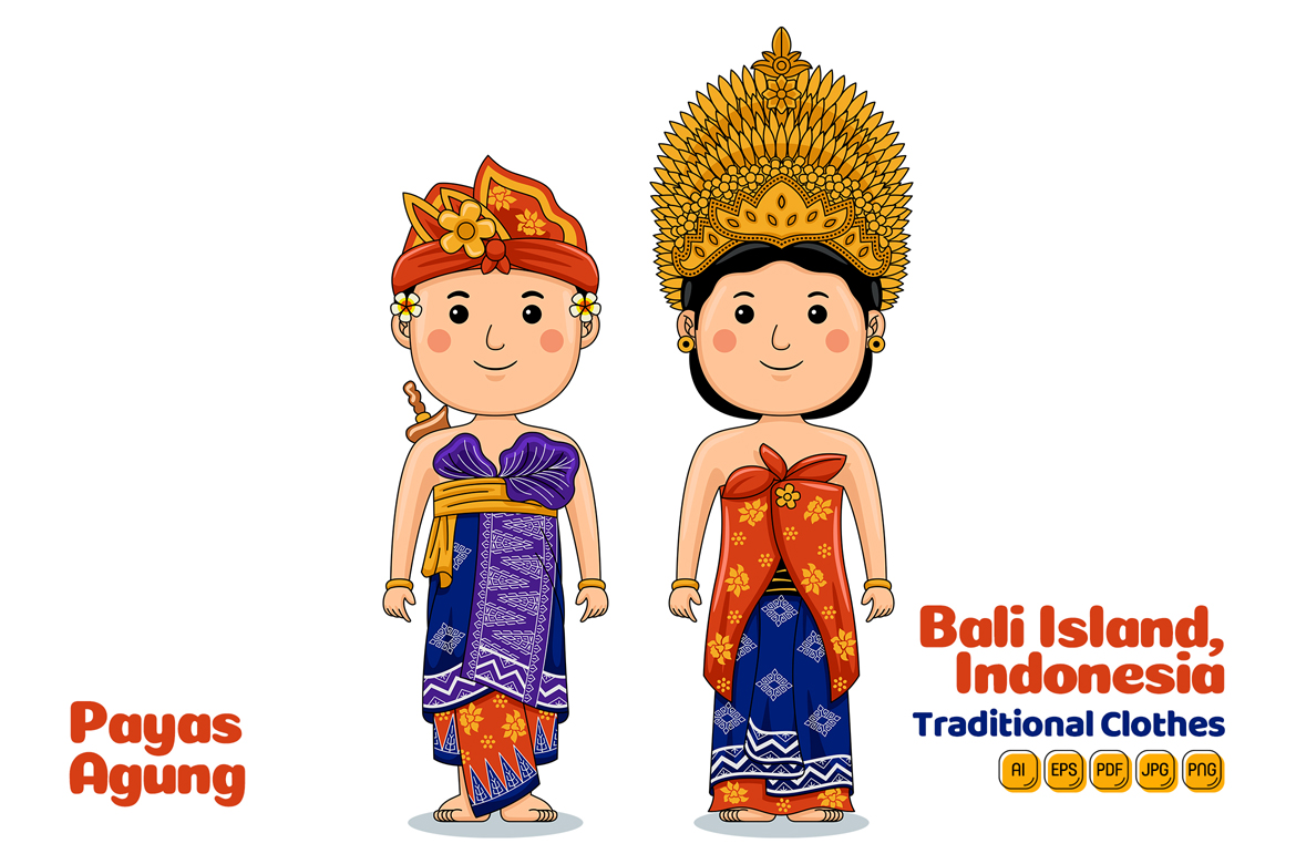 Payas Agung Bali Indonesia Traditional Cloth