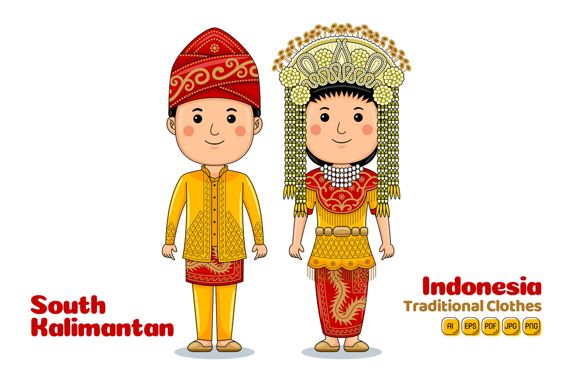 South Kalimantan Indonesia Traditional Cloth