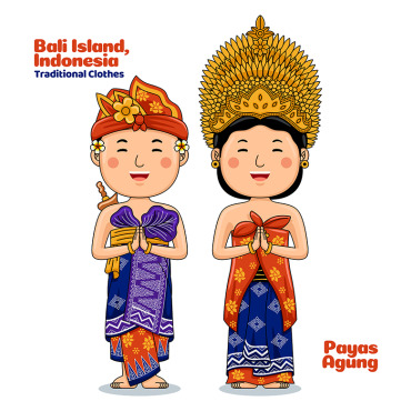 Indonesia Culture Vectors Templates 335446