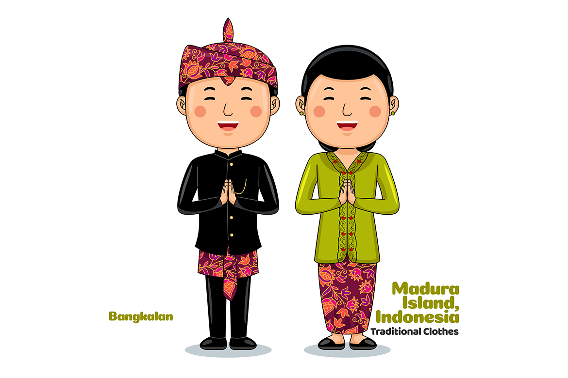 Couple wear Traditional Clothes greetings welcome to Madura