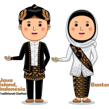 Indonesia Culture Vectors Templates 335449