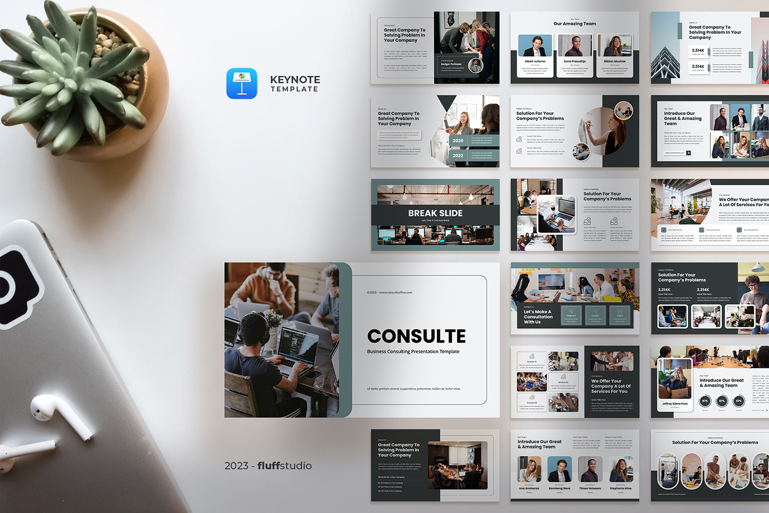 Consulte - Business Consulting Keynote Template