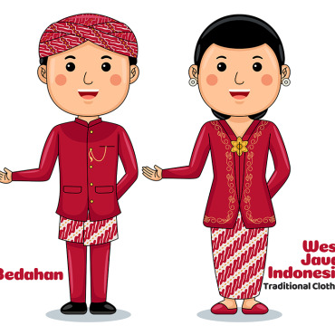 Indonesia Culture Vectors Templates 335467