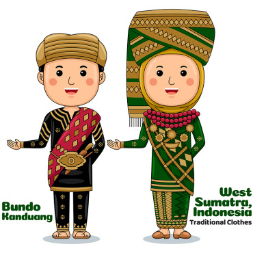 Indonesia Culture Vectors Templates 335485