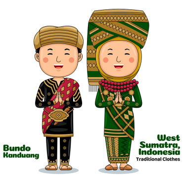 Indonesia Culture Vectors Templates 335486
