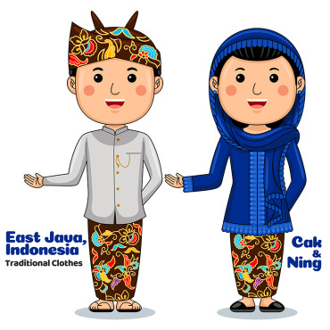 Indonesia Culture Vectors Templates 335487