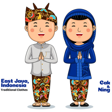 Indonesia Culture Vectors Templates 335488